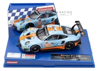Carrera Digital 132 Porsche 911 RSR "Gulf Racing No.86" Silverstone 2018