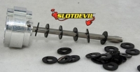 Slotdevil Achsdistanzen 0,5mm für Achsen Ø2,38mm - 30 Stück