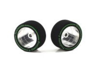 Scaleauto ProComp4 Ø27x13mm Moosgummi mit Ø19.9mm Alufelge BRM GT