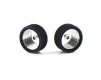 Scaleauto HardComp Ø25x9mm BRM Gr.C Moosgummi mit Ø19.2mm Alufelge