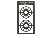 Sloting Plus Felgeneinsätze BBS 169 / 2 Stück