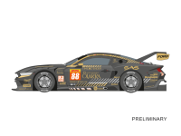 Carrera Digital 124 Ford Mustang GT3 "Proton Competion No.88"