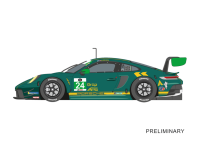 Carrera Digital 124 Porsche 911 GT3 R "Wright Motorsport No.24"