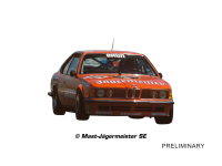 Carrera Digital 132 BMW 635 CSL "Jägermeister No.6"