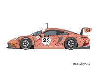 Carrera Digital 132 Porsche 911 GT3 R "Phantom Global Racing No.23"