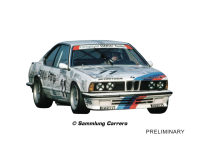 Carrera Digital 132 BMW 635 CSL "Schnitzer No.11"