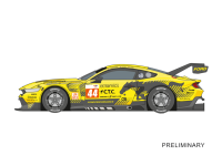 Carrera Digital 132 Ford Mustang GT3 "Proton Competition No.44"