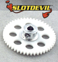 Slotdevil Spurzahnrad 48z (Ø24.9mm) Weiß / 1 Stück