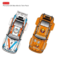 Revoslot Porsche 934 "Max Moritz Twin Pack"